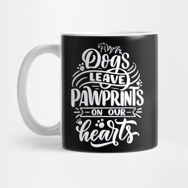 Dog Lovers Quotes Gift 002 White by AST